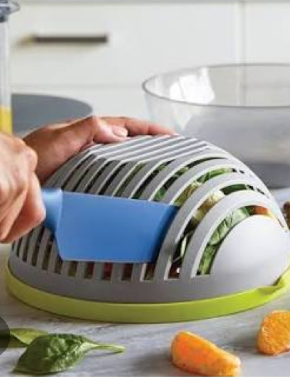 Pampered Chef Salad Cutting Bowl Set 4 PC 100086